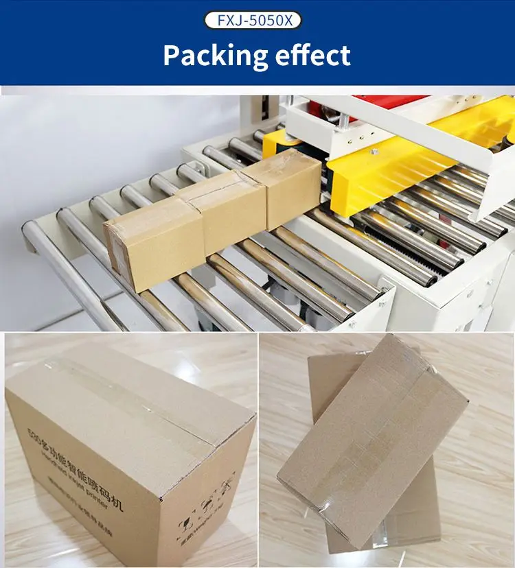 Carton Sealer Semi Automatic Adhesive Tape Sealing Machine  Carton Box Case Sealer Sealing And Packing Machine