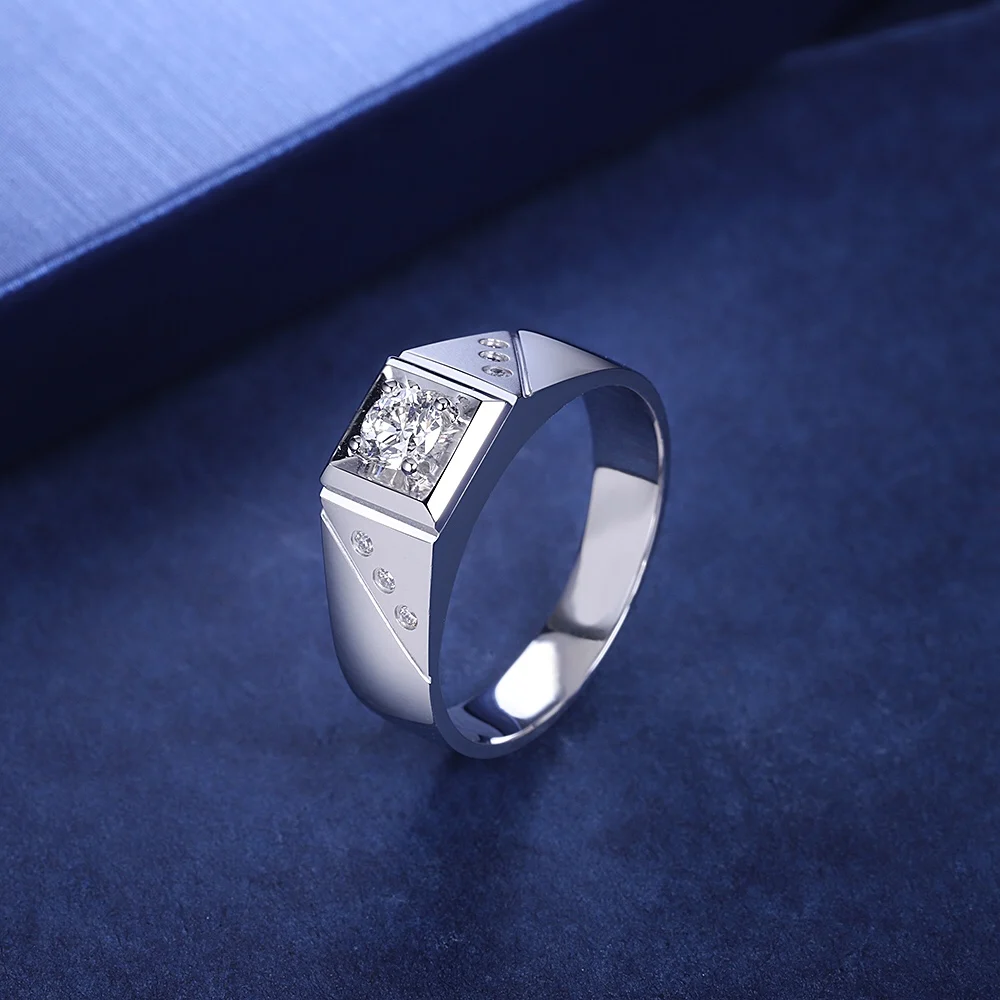 Newest Style Jewelry Manufacturer Custom Jewelry South Africa Real Diamond 18K Rose Gold Natural Diamond Ring Jewelry