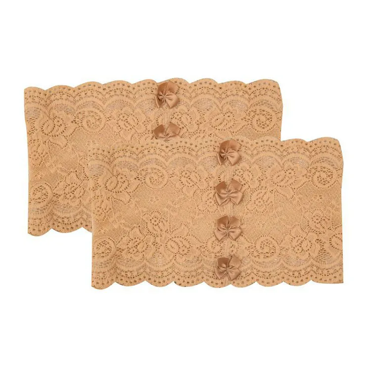 
Bow lace decoration anti-friction sporty wholesale women hosiery 