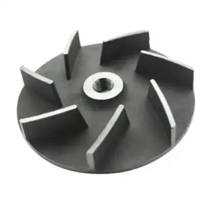 Oem Custom Gray Iron Water Pump Impeller Casting Cast Iron Turbo Impeller