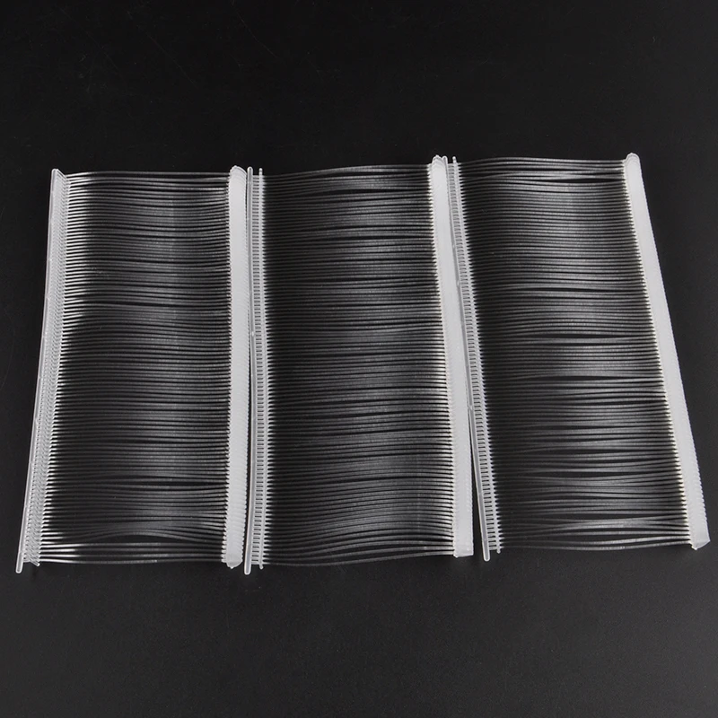 Factory Wholesale 50mm Blade Fine Plastic Needle I-shaped Plastic Label Safety Fine Needle Footwear Tag Fastener Label Needle