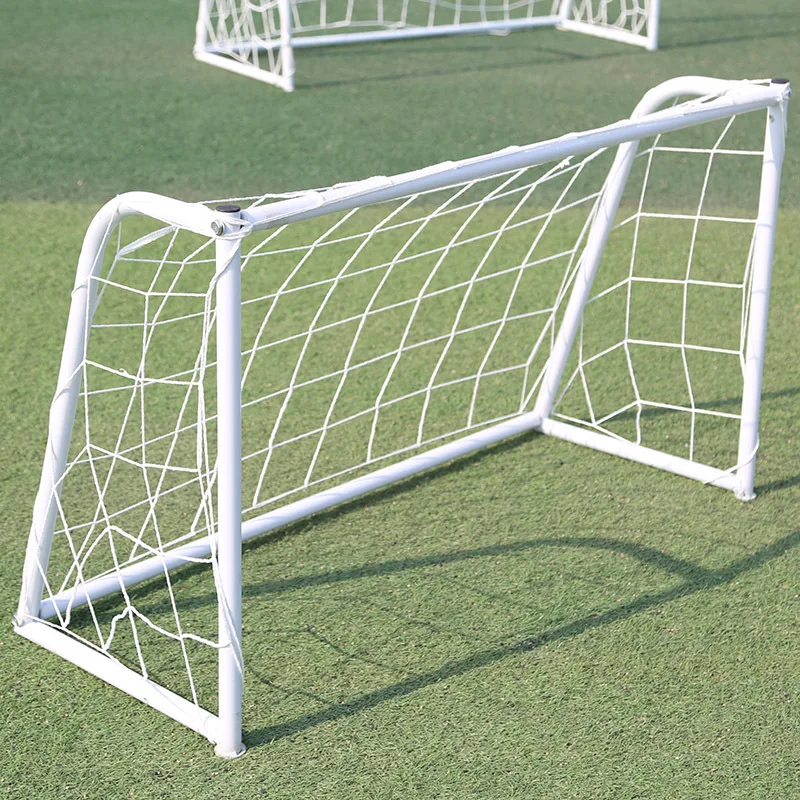Outdoor sports equipment football gates can be used in the backyard for training  Iron Tubes Portable Soccer Goal Net