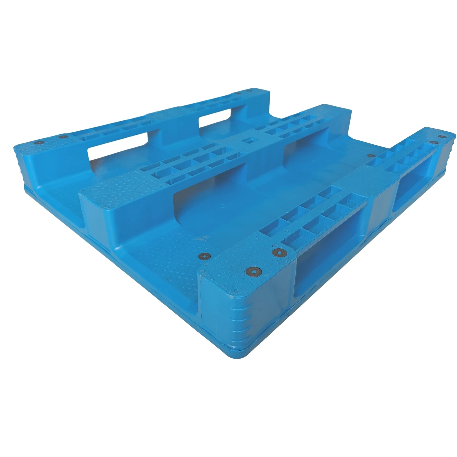 Best Selling Industrial Recycled Euro Flat Top Surface HDPE Transportation Racking Plastic Pallets Manufacturers