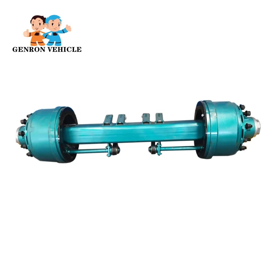 Trailer Parts Axle American Type Axle 10t 13t 14t 16t 18t 20t 25t