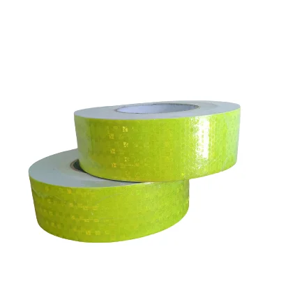 High Visibility Reflective Honeycomb  Yellow Fluorescent Safety Reflect Sticker Reflective Tape for Vehicles truck