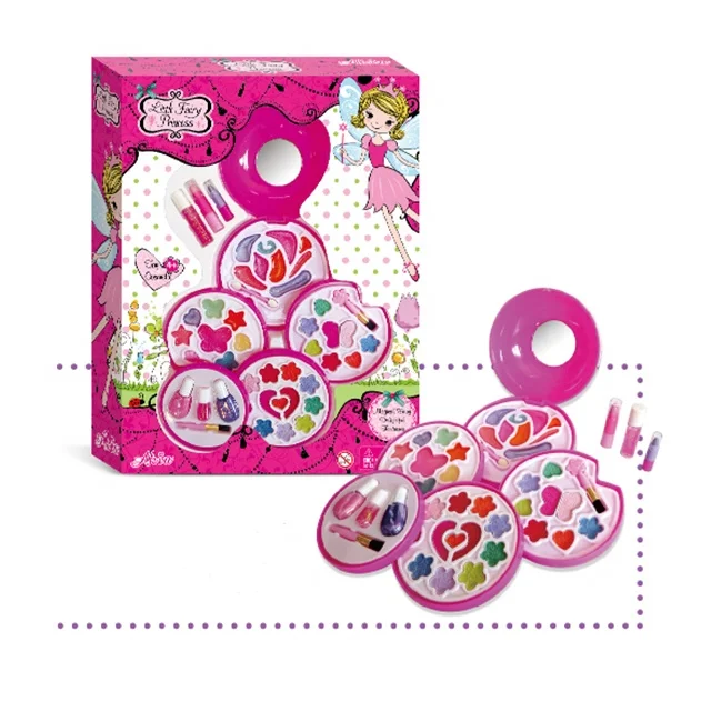 Набор для макияжа для девочек Akiaco, игрушки для детей, наборы для макияжа, косметика, набор для макияжа для девочек