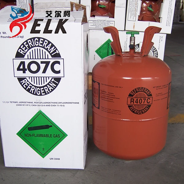 Wholesale professional Green R407c Refrigerant honeywell refrigerant gas in low price