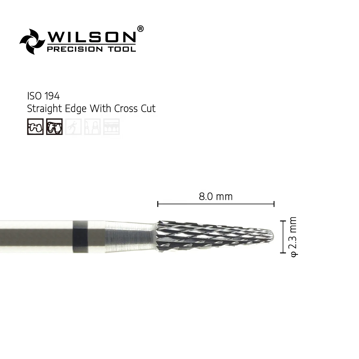 5001503 Factory Direct Sales Conical Tungsten Carbide Carbon Dental Drill for Dental Laboratory/Dental Bit