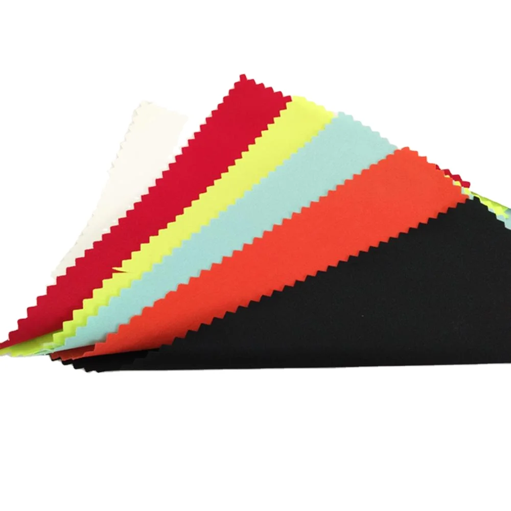 Механическая эластичная эпонж-ткань из 100% полиэстера, с покрытием и тиснением