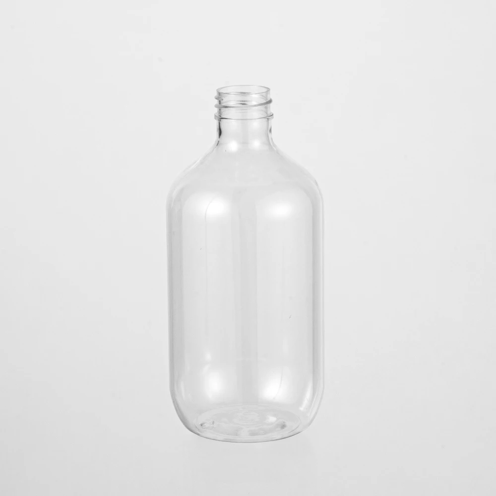 
300ml 750ml Plastic natural juice tea bottle Face Shower gel container shampoo bottle foam pump 