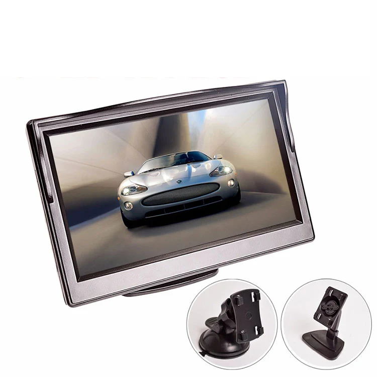 5 Inch TFT LCD Rear View Screen Monitors for Backup Camera Car TV Display