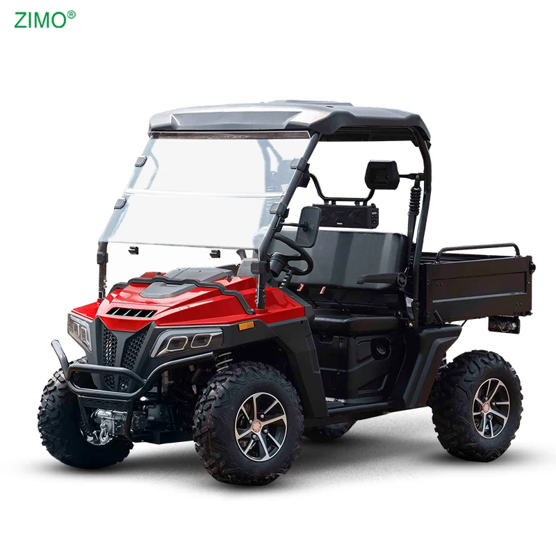 72V 10KW All Terrain 4 Wheeler Farm Electric 4 Seater UTV