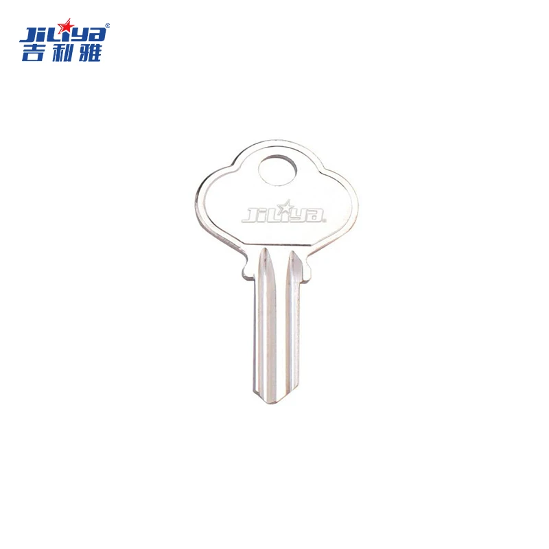 Jiliya Durable Brass Material Door Lock Key Full Metal Household Key Blank