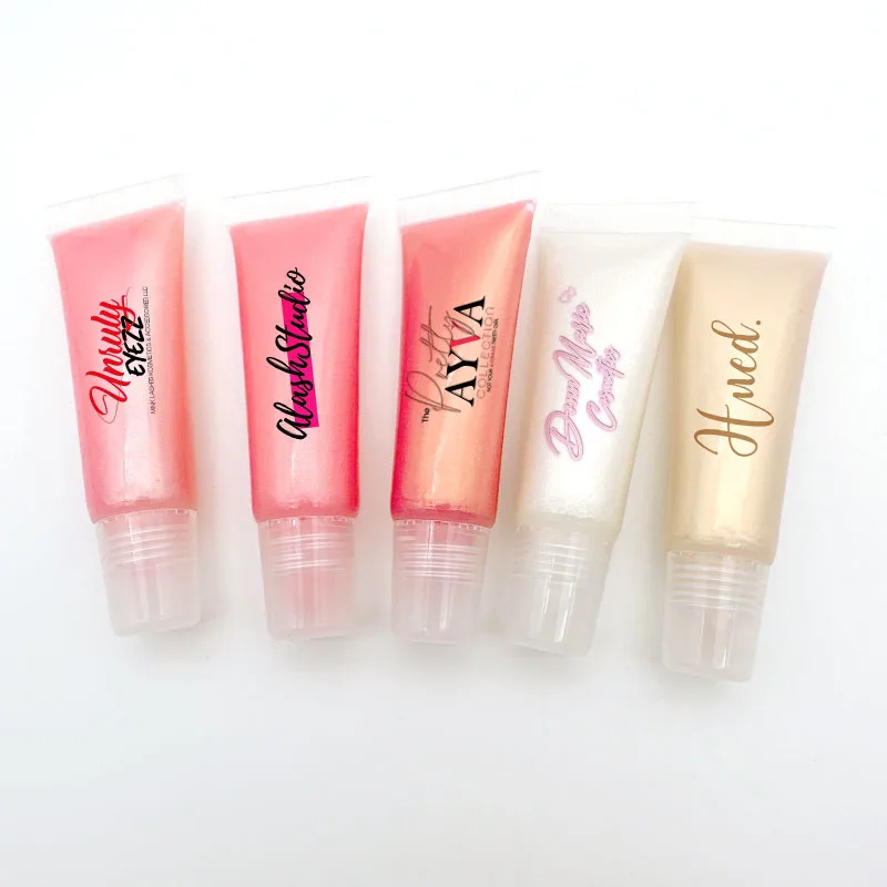 Cosmetic extrusion hose 10g lip Gloss Cream Eye Cream separator bottle can be customized LOGO