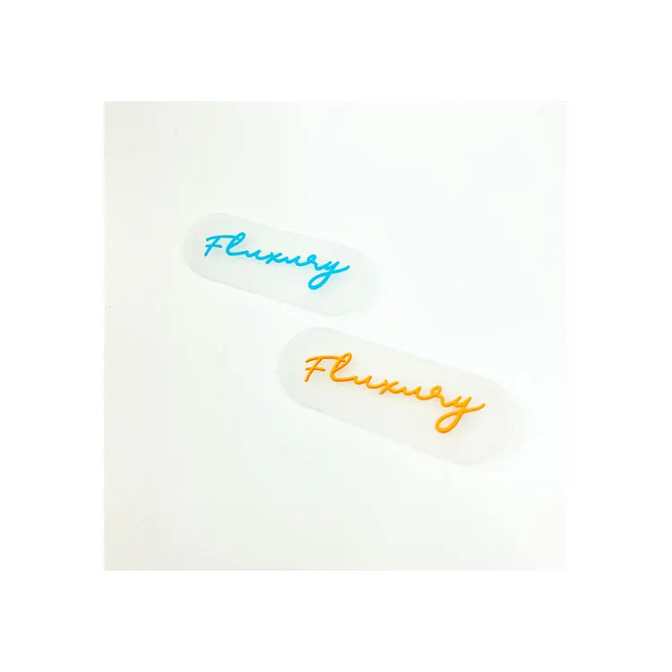 Production of custom silicone splicing labels silicone microinjection labels eco friendly label