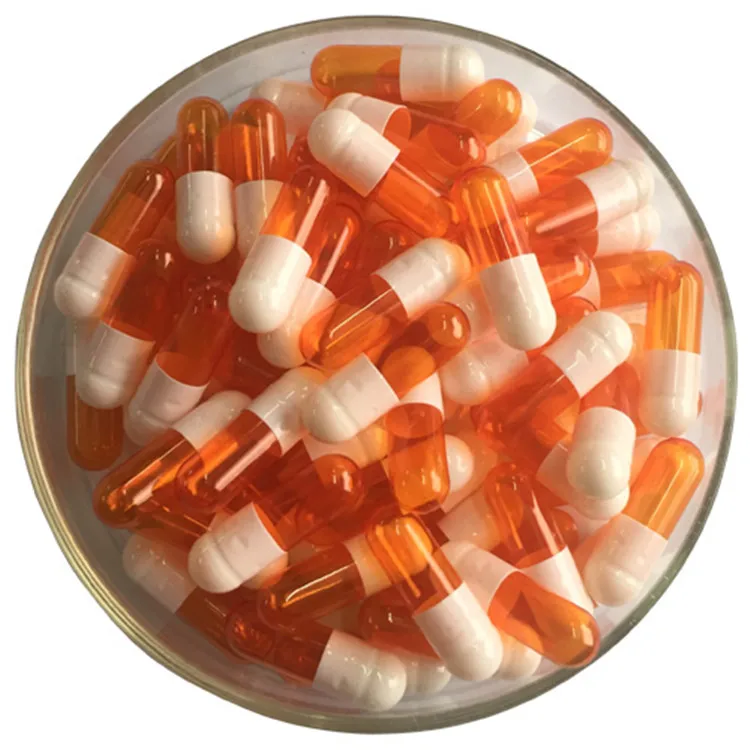 Wholesale transparent hard empty vegetable capsules