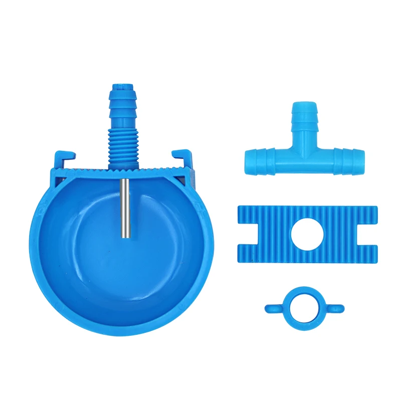 Plastic Hanging Cage Water Outlet Hamster Drinking Trough Automatic Touch Type Rabbit Drinking Feeder Bowl