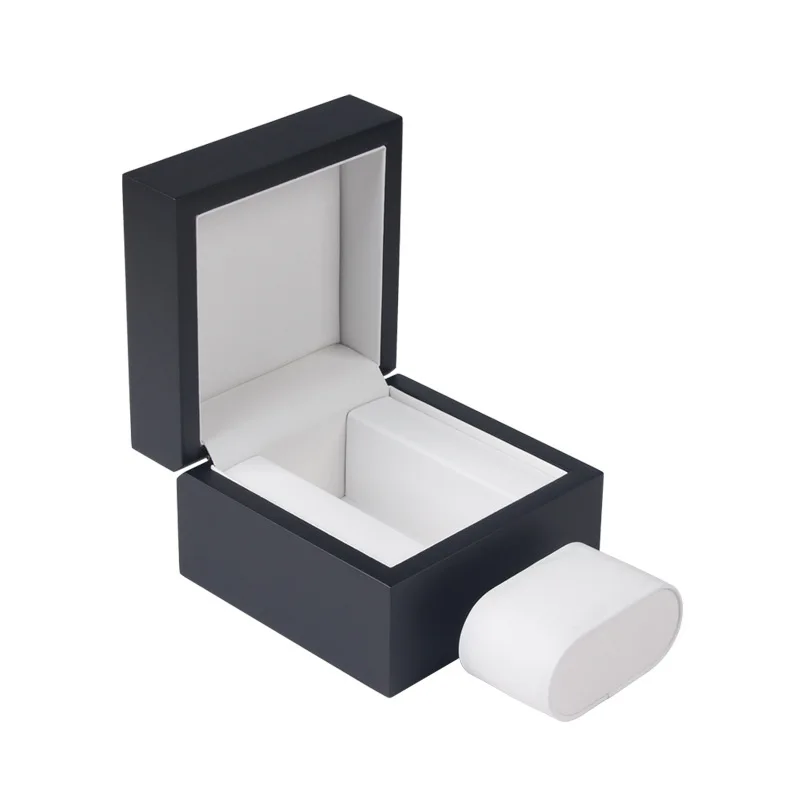 Wholesale Black Foam Insert Paper Watch Box Rigid Caraboard Gift Paper Box For Watch