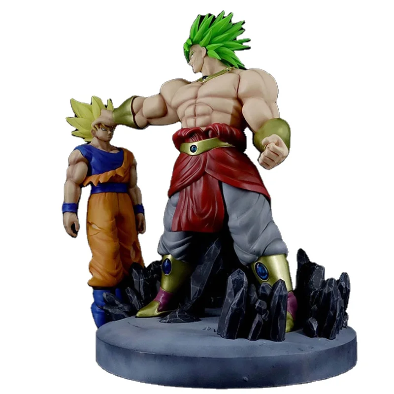 2024 Custom 3D Printing anime figure son goku DBZ Manga Figure Father And Son Diorama Resin Art Home Decoration Broli Anime