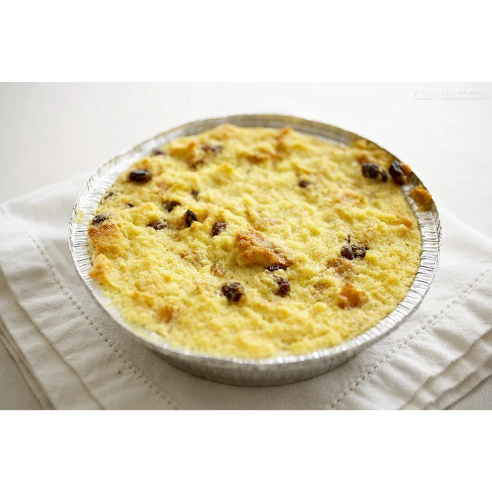 Wholesale Disposable Round Aluminium Foil Container 125ml with Plastic/Aluminium Foil Lid