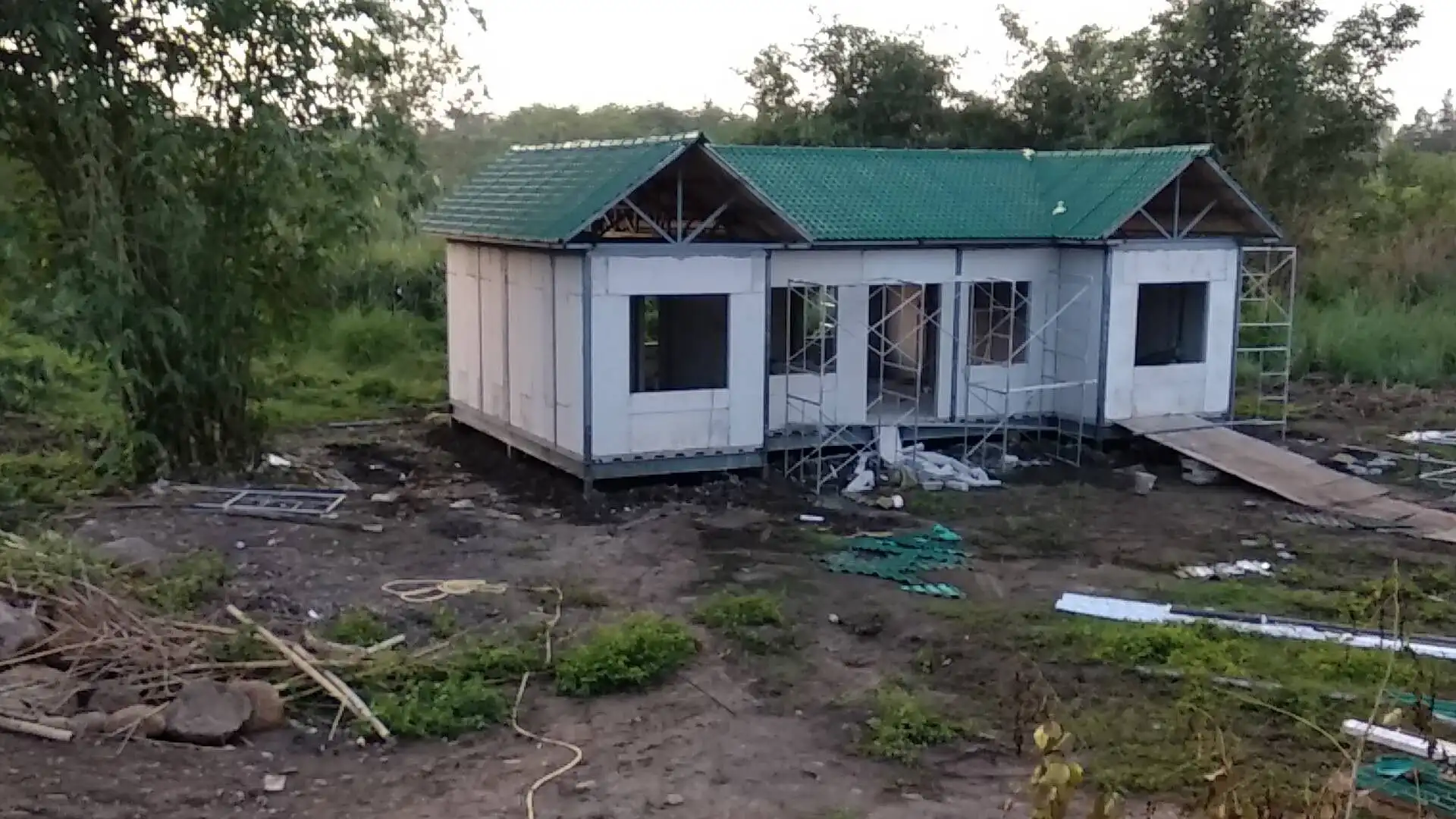  light steel concrete prefabricated house quick