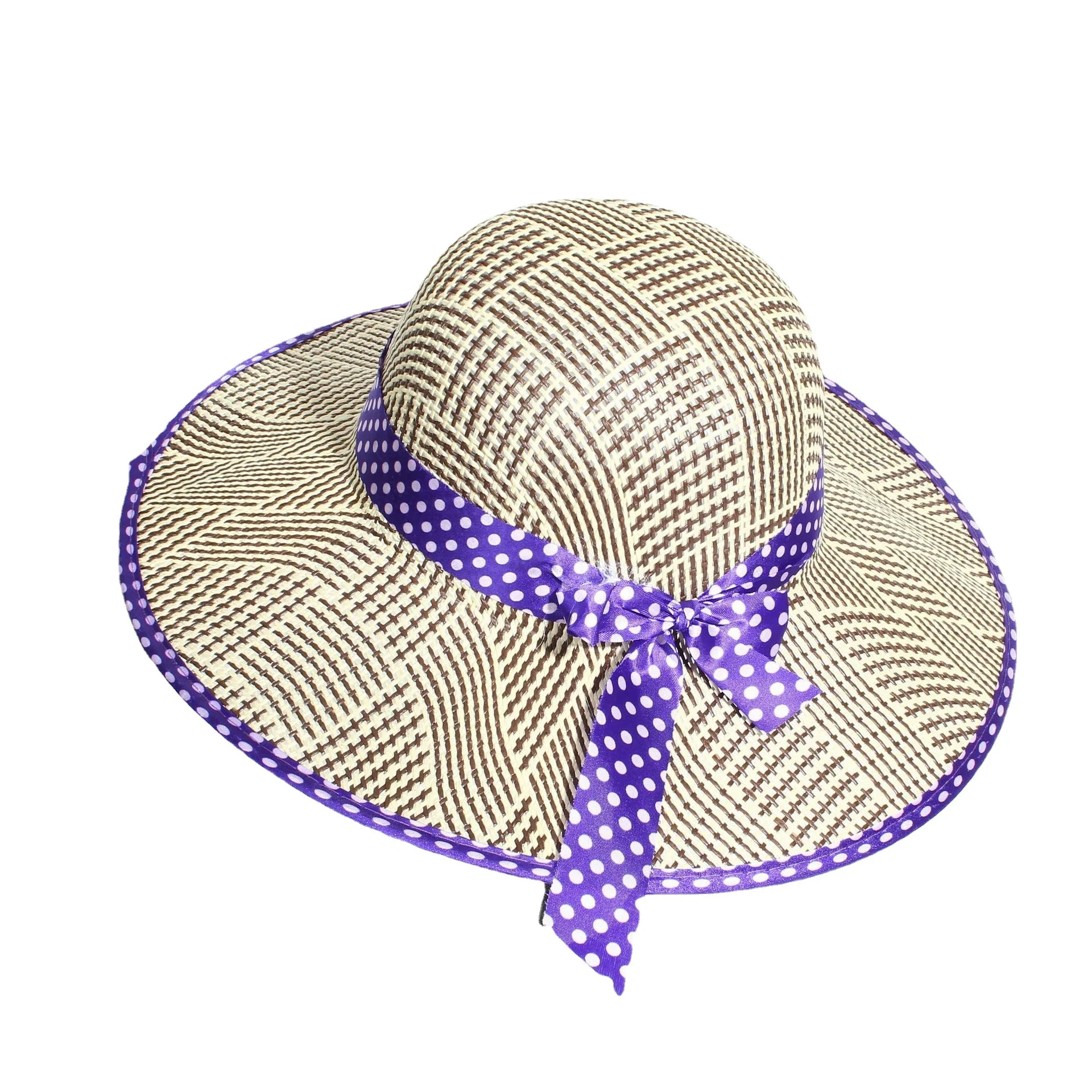 2022 summer new women hand-woven hat farmer hat dome ladies shade sun protection straw hat