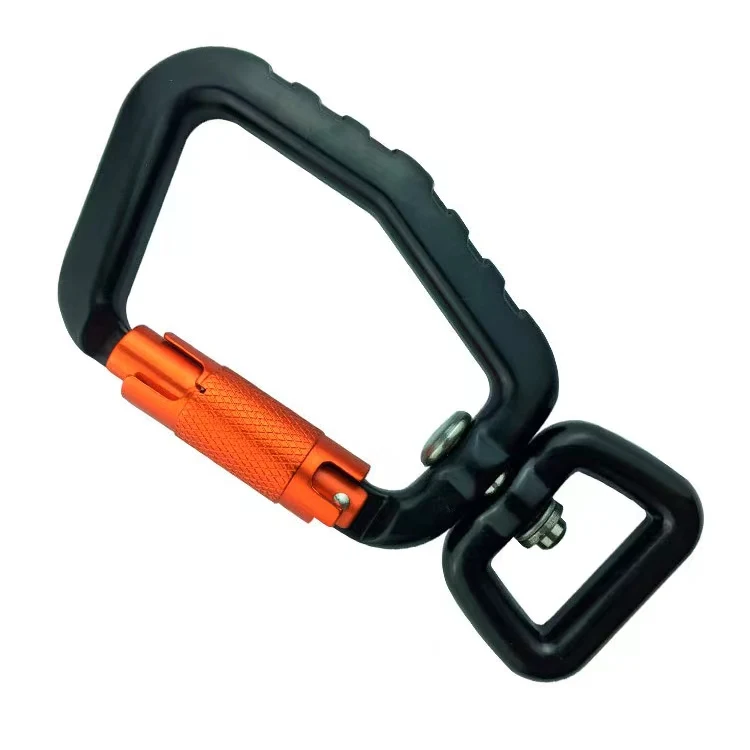 Автоматический замок из алюминиевого сплава открытый альпинистский безопасный крюк