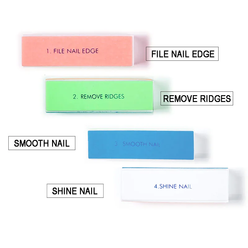 Yimart Nail Art Buffer Block Nail File For Nail Polish UV Gel Manicure Pedicure Buffing Sanding Polish