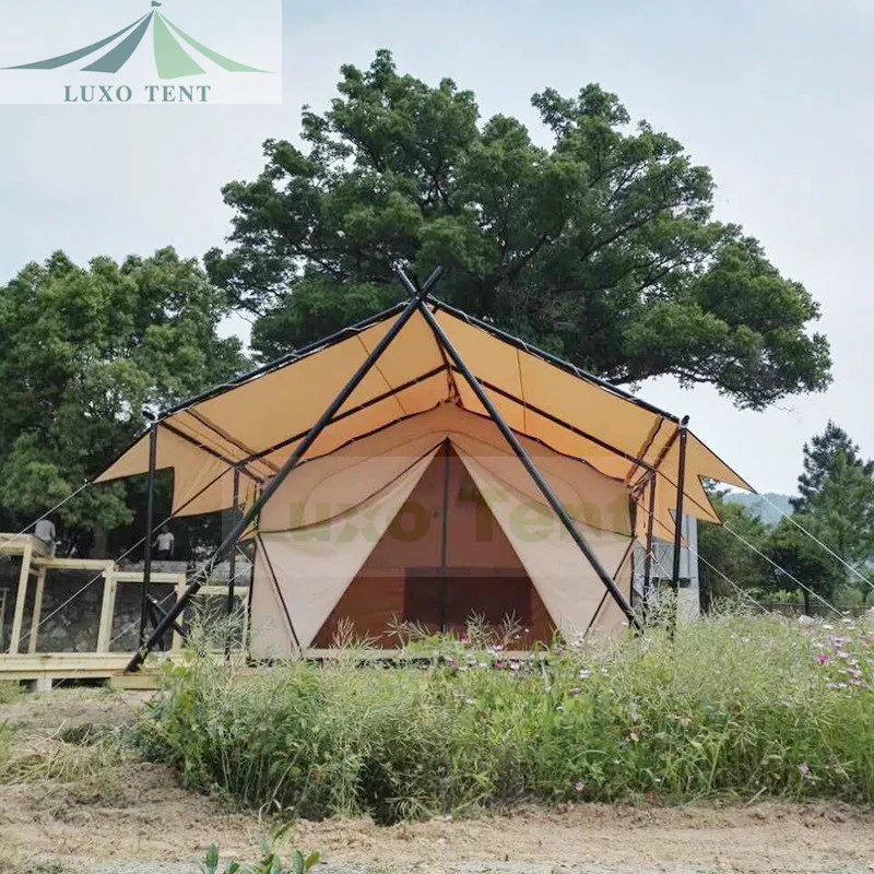 LUXO TENT Luxury Safari Tents Hotel Camp Wild Luxury Holiday Scenic Area Large Tent