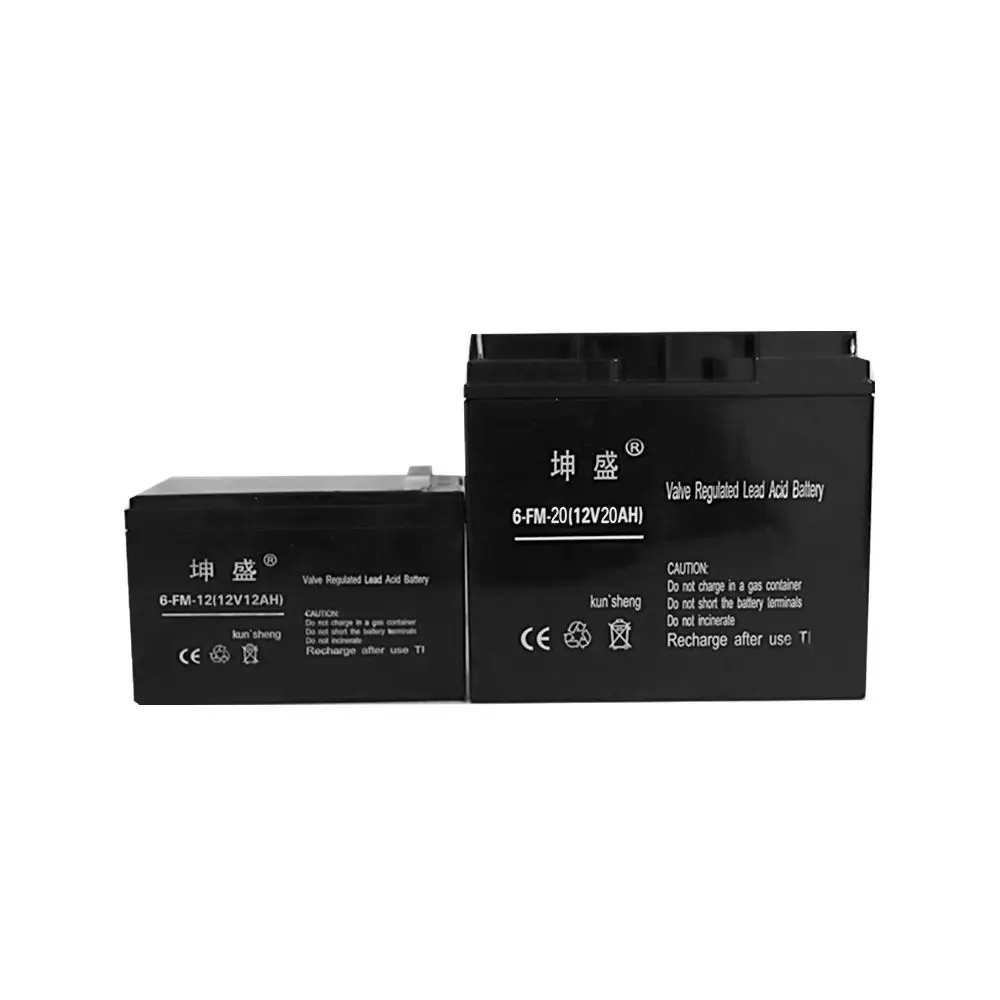Rechargeable 12v 20ah 20hr 5.6kg Agm Electric Scooter Bicycle Battery Golf Cart Battery Sealed Lead Acid Batteries