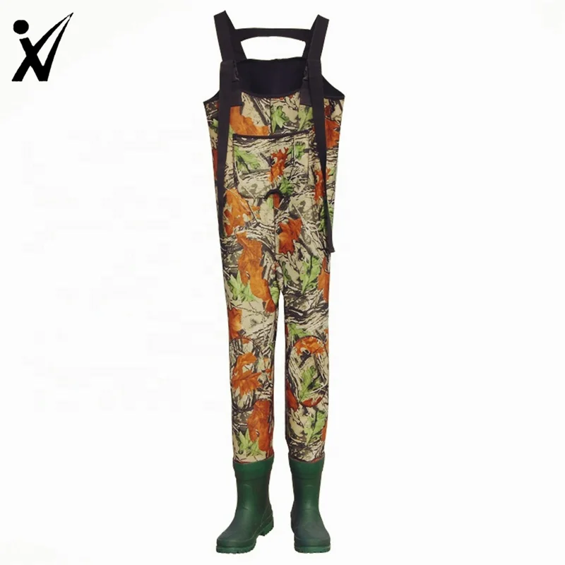 fishing Waders Camo Fishing Farm High-quality Colourful OEM Unisex 3.5-7mm Neoprene Chest Waders