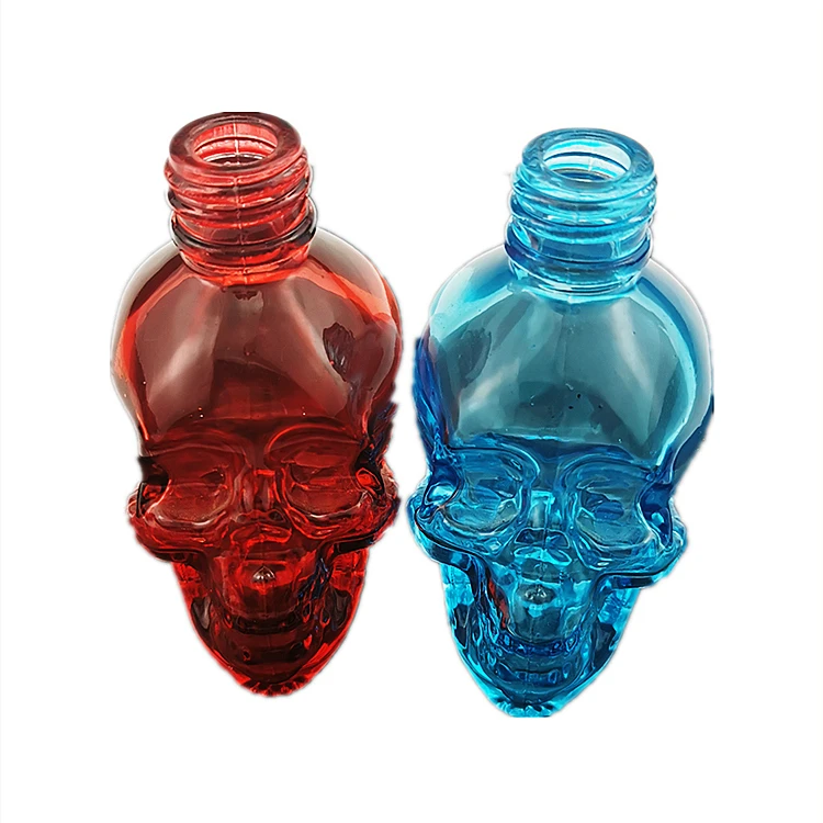 Multi-function empty aliens dropper essential oil bottle perfume liquor container with cap