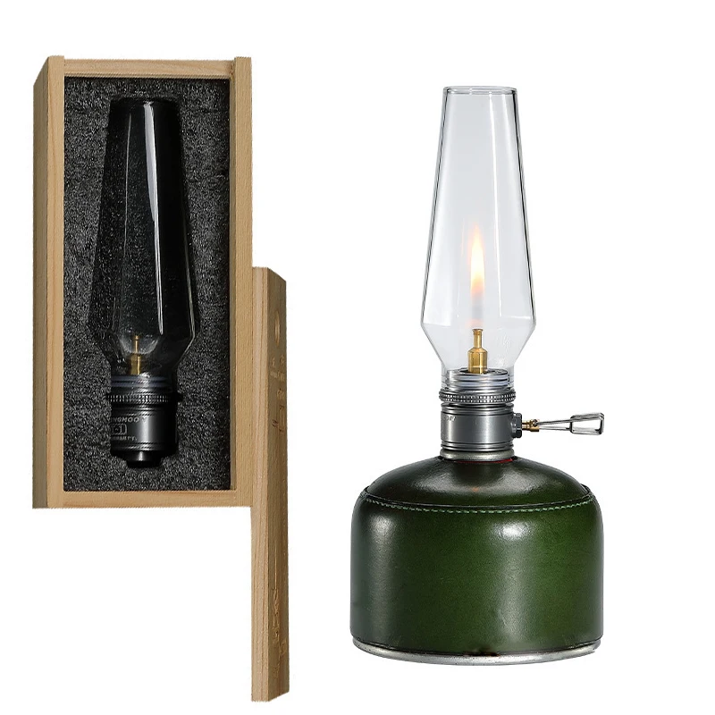Wholesale Portable Ultralight Outdoor Camping Tourist Tent Gas Lamp Roman Atmosphere Candle Gas Light