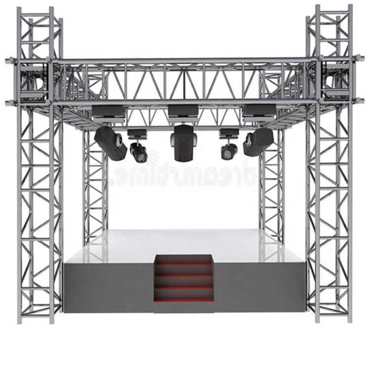 Aluminum Customized LED Screen Truss System Alloy Truss Display
