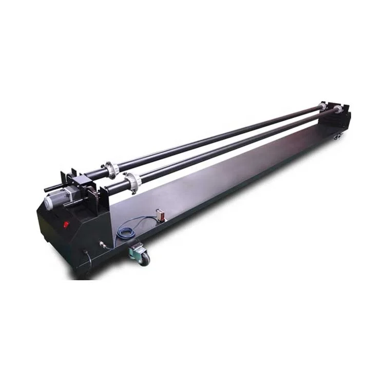 hot sale 3.2m flex banner printer take up winding machine car sticker roll up system paper take up reel system