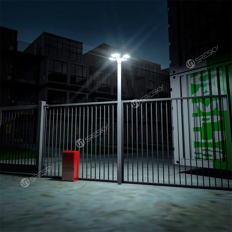 focos solar luminaries luces de jardin solares lampioni solar street light led