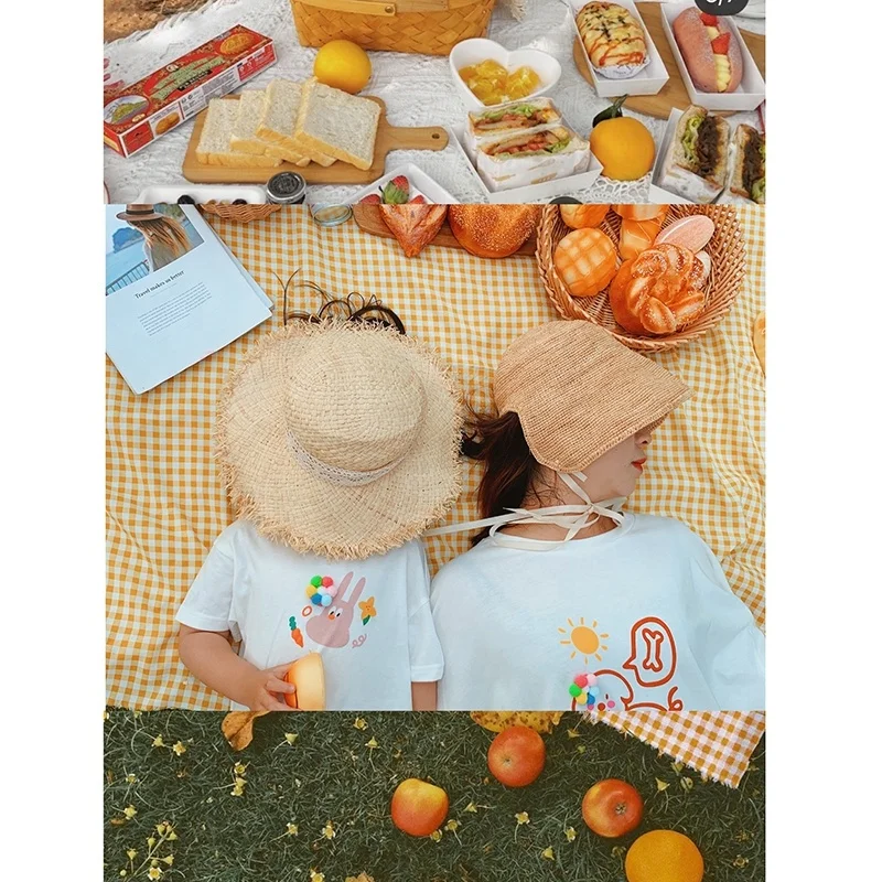 
6761/Summer new arrival parent child matching cartoon print 100% cotton wholesale t-shirt 