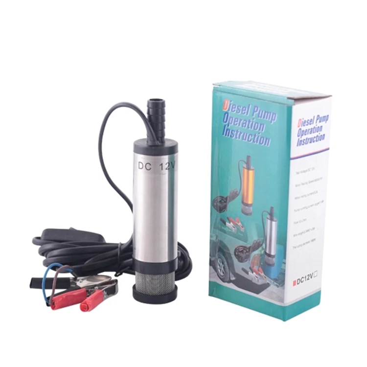 2021 Custom Dc12v Dc24v Superior Quality 38mm Diesel 12v Fuel Transfer Electric Pump