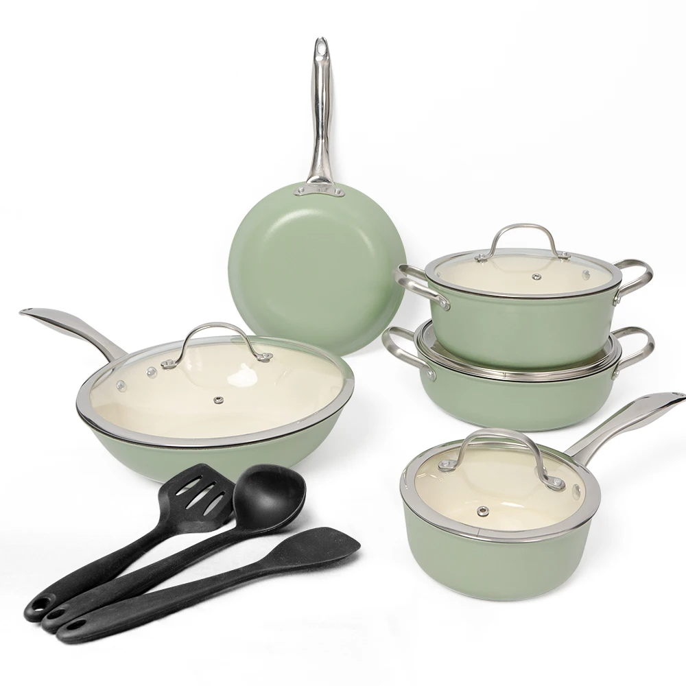 Turkish cast iron enamel cookware 1 set