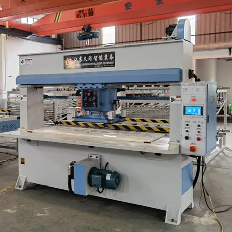 hydraulic die cutting press machine for abrasive discs making