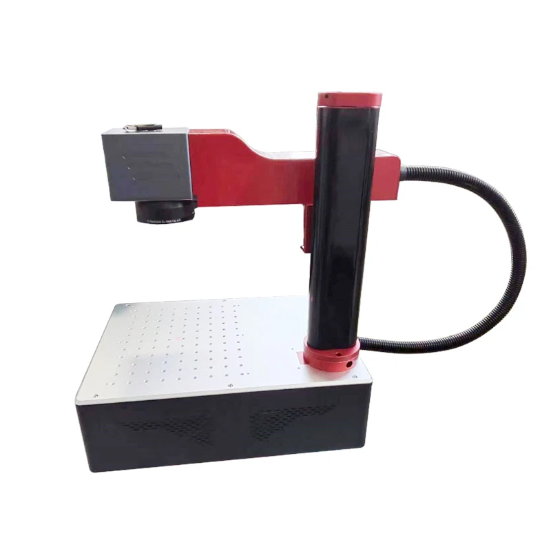20W 30W Desktop Small Portable Optical Fiber Laser Marking Machine Made In China