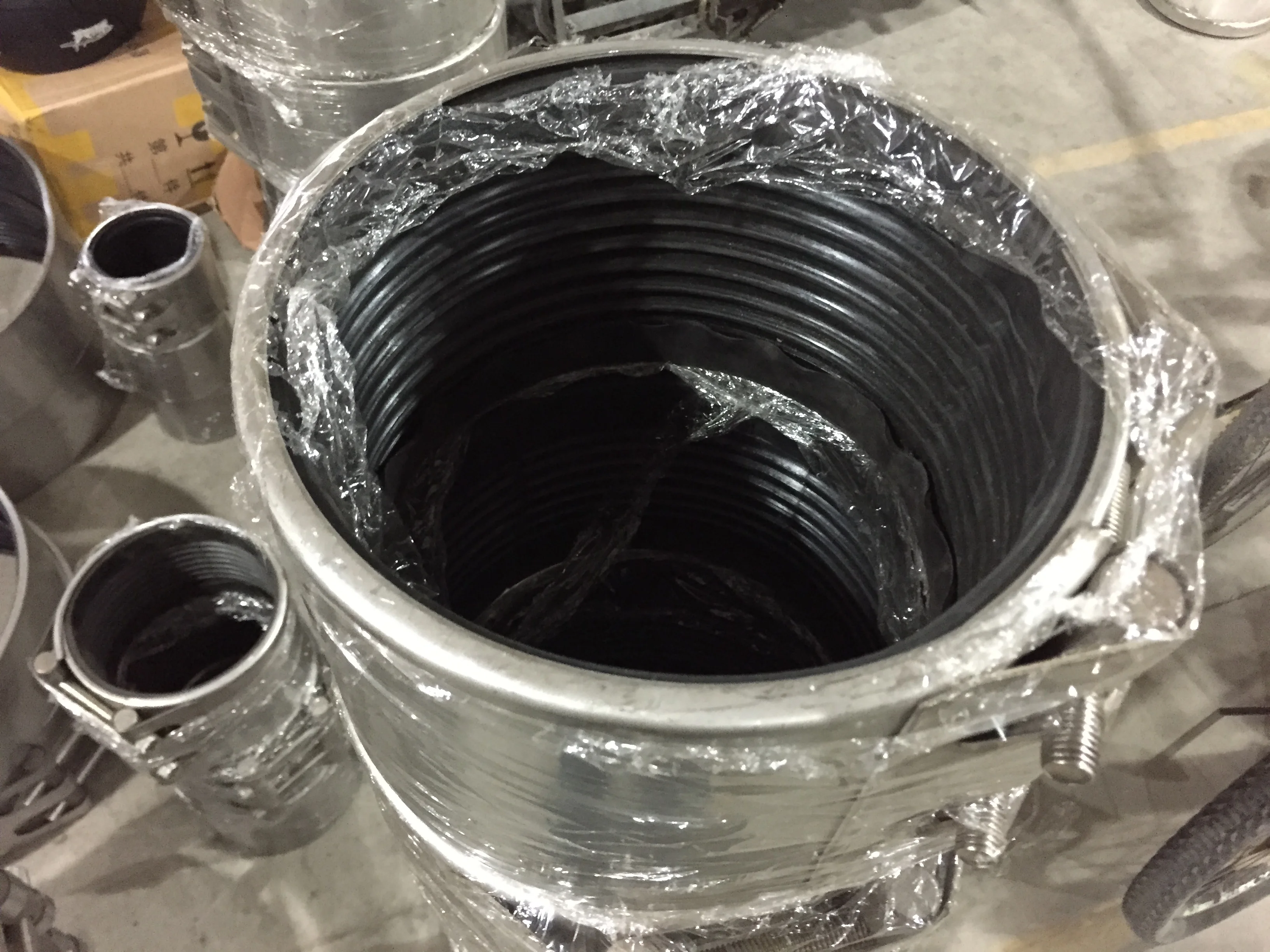 RCH-S RCH-L DN900 SS316 pipeline repair clamp SS304 repair coupling with EPDB rubber gaskets