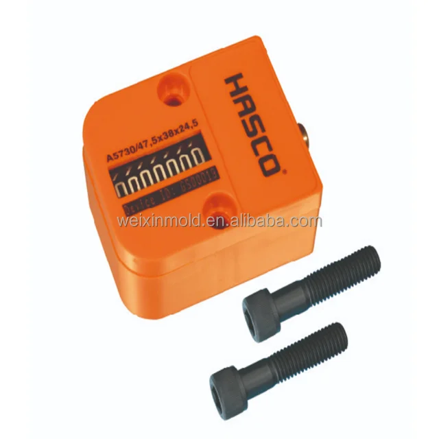 MISUMI HASCO CPVL100 7 цифровой механический счетчик для пластиковых литьевых форм