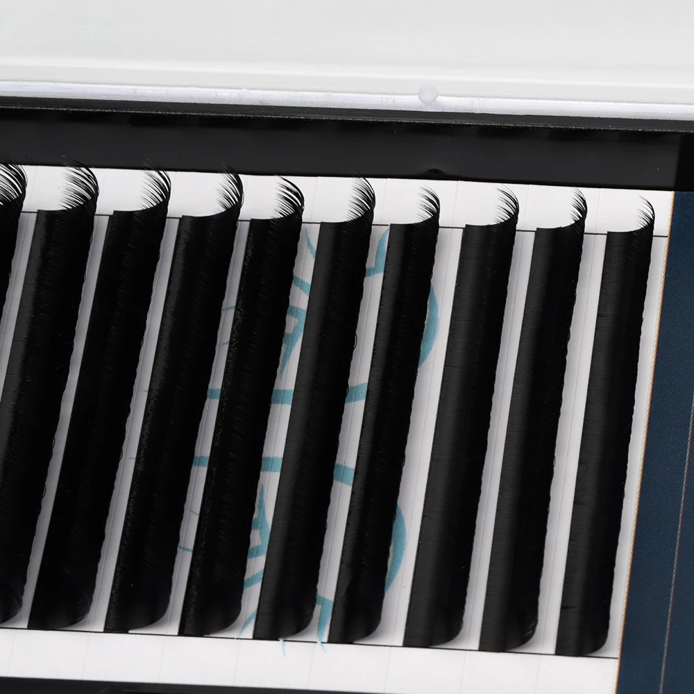 SP Eyelash Private Label Handmade Silk Eyelash Individual Classic Lash Faux Mink Professional Volume Bulk Eyelash Extension