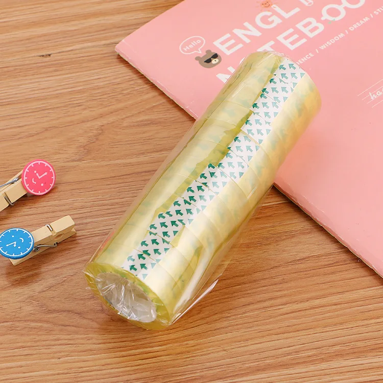 Purchasing Festival Promotion Custom Transparent Bopp Stationery Tape For School And Office