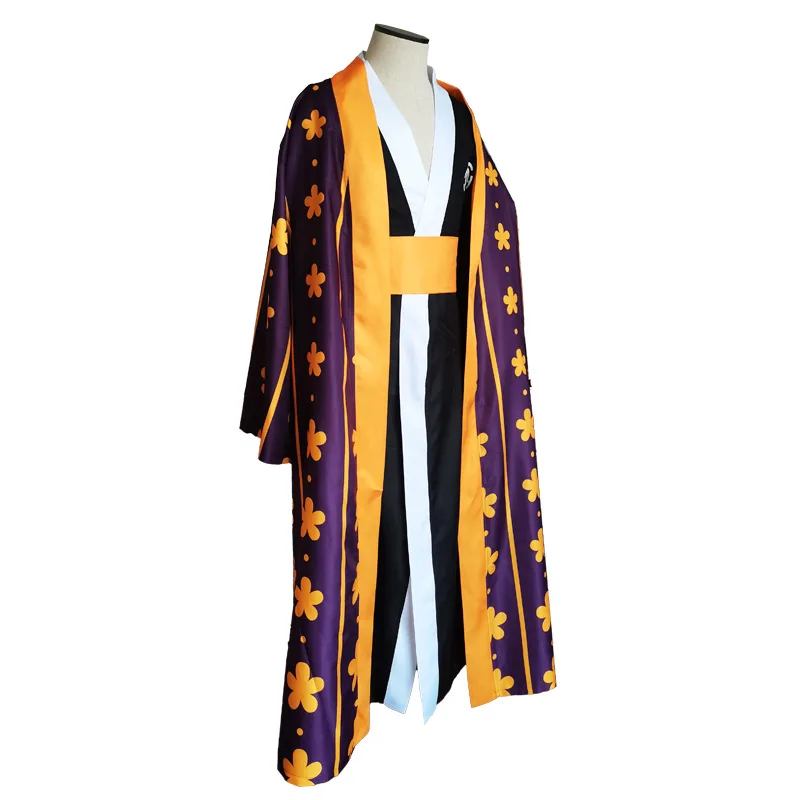 One Piece And Zhiguo Same Style Trafalgar Law Cosplay Kimono Japanese Anime Show Performance Costumes