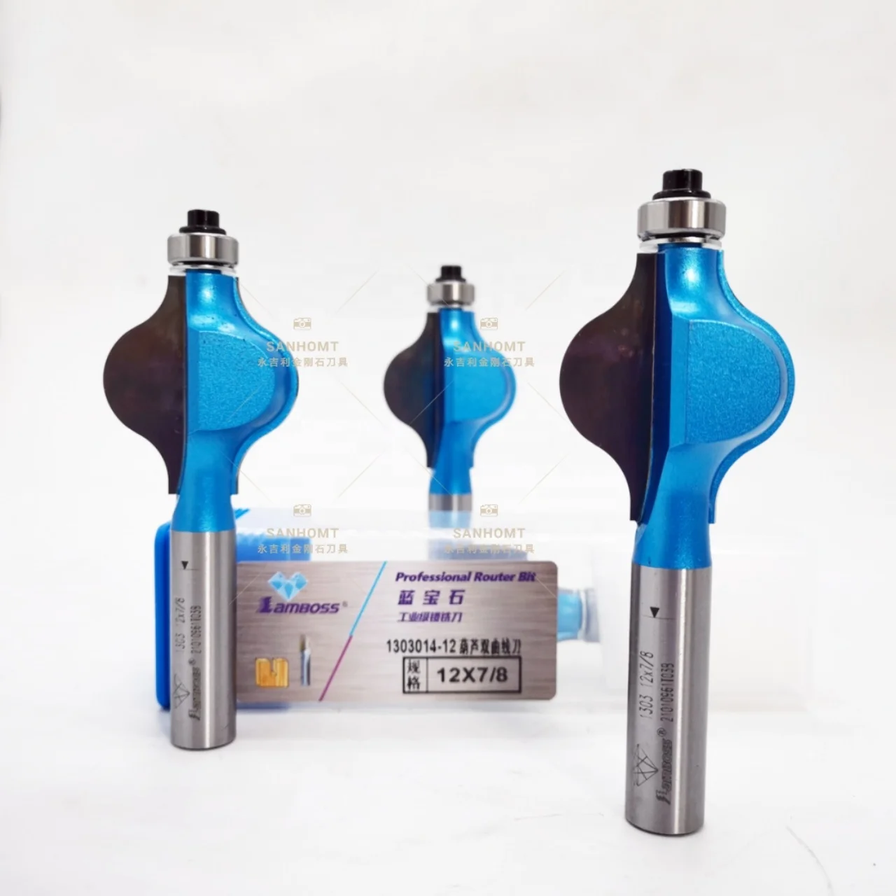 Lamboss L1303 Professional Production Carpentry Tools Straight Cnc Router Bit Milling Cutter Woodworking Machinery for Wood