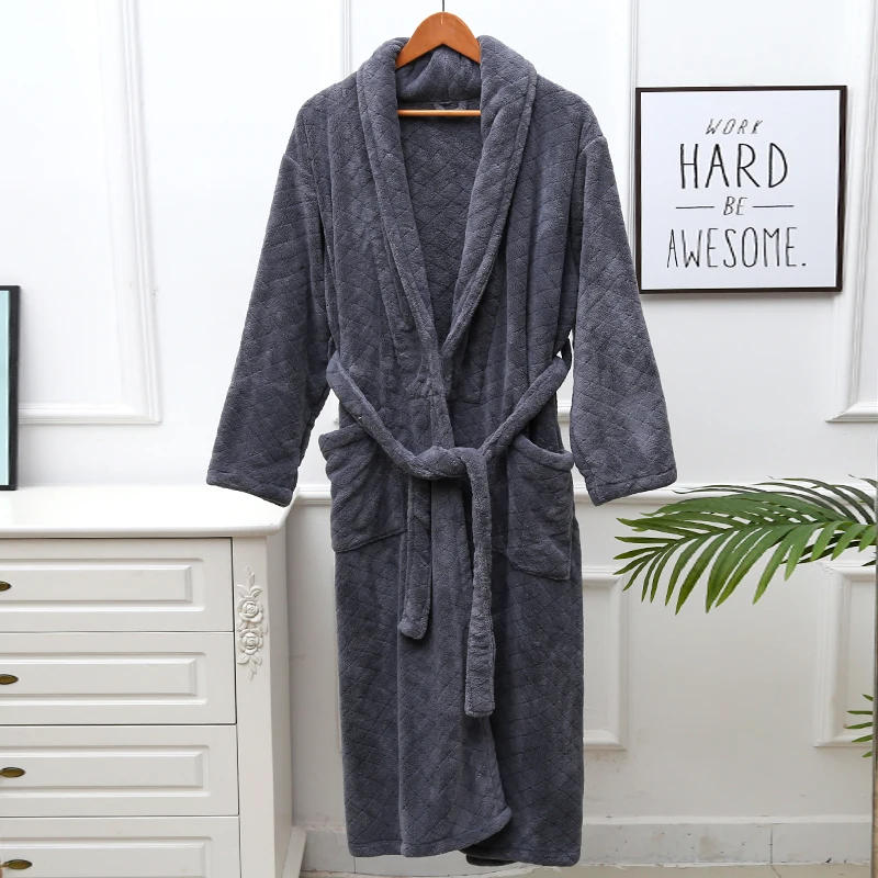 Оптовая продажа с фабрики, изготовленные на заказ толстые коралловые флисовые пушистые женские халаты, зимние Роскошные халаты