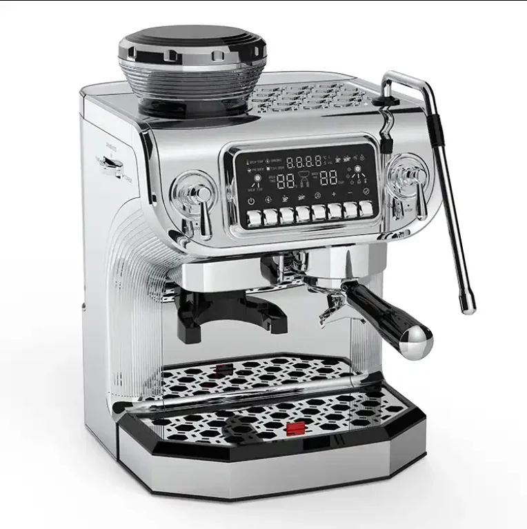 Stainless Steel Coffee Machine Manufacturers Espresso Machines Equipment Espresso Coffee Maker For Home Office Restaurant Cafe