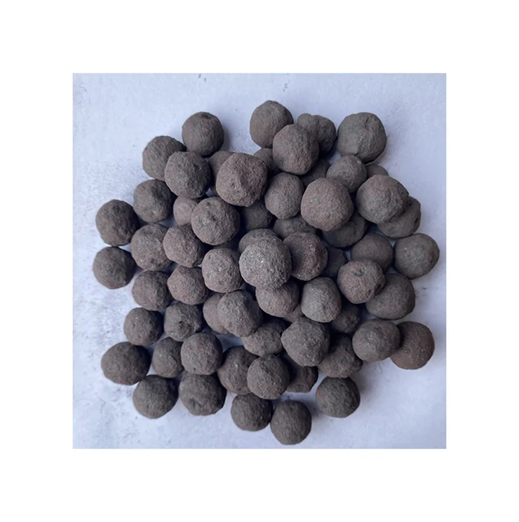 Low Powder Content Fe 62 Iron Ore Pellets High Compressive Resistance